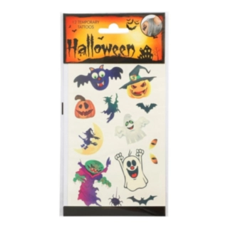Søte Halloween Engangstatoveringer
