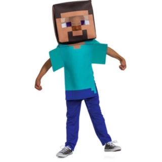 Minecraft® Steve Barnekostyme