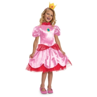 Super Mario® Prinsesse Peach Barnekostyme