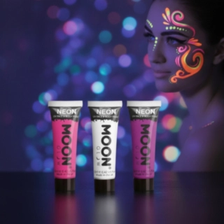 Neon UV Intens Ansiktsmaling Sminkesett