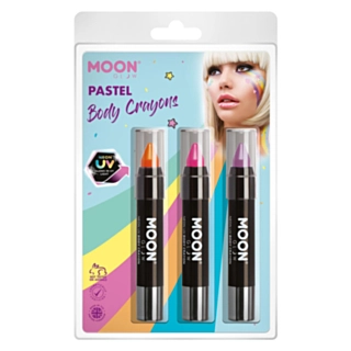 Sminkeblyanter UV Pastell Neon Prinsesse