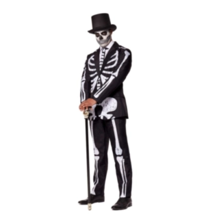 Suitmeister® Skeleton Grunge Dress