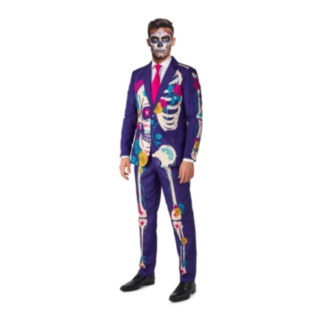 Suitmeister® Purple Sugar Skull Dress