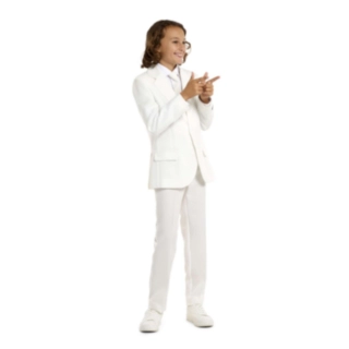 Suitmeister® White Knight Barnedress