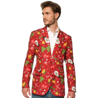 Suitmeister® Lysende Juleikoner Blazer
