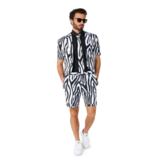 Opposuits® Summer Zazzy Zebra Jakkesett