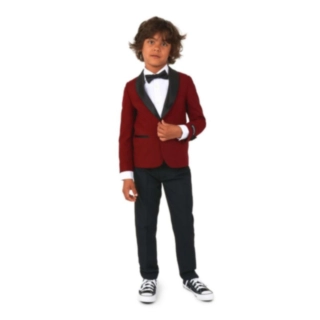 Opposuits® Hot Burgundy Barn Jakkesett