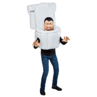 Skibidi Toilet® Oppblåsbart Barnekostyme