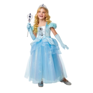 Prinsesse Barnekostyme Blå