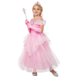 Prinsesse Barnekostyme Lyserosa