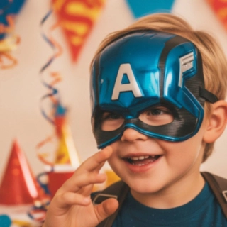 Captain America® Barnemaske