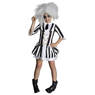 Beetlejuice® Kjole Barnekostyme