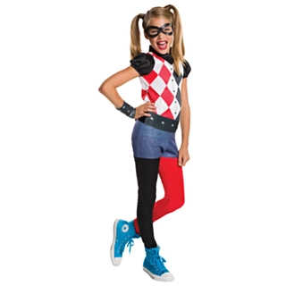 Superhero Girls® Harley Quinn Barnekostyme