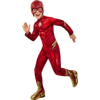 Flash® Metallisk Barnekostyme