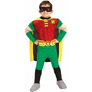 Teen Titans: Robin Deluxe Barnekostyme