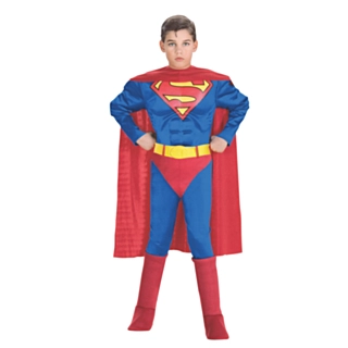 Klassisk Superman® Deluxe Barnekostyme