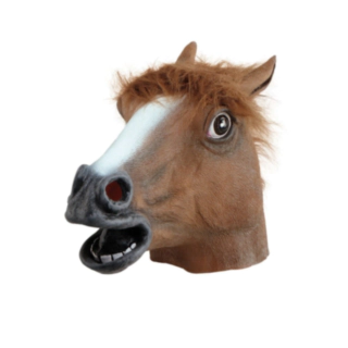 Hestemaske Brun