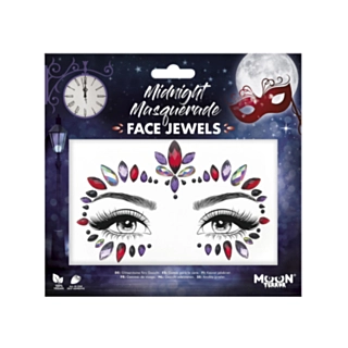 Ansiktssmykker Midnight Masquerade