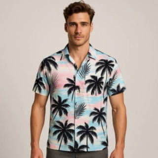 Tropical Sunset Hawaiiskjorte