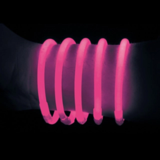 Knekklys Armbånd Rosa