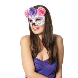 Dia De Los Muertos Øyemaske