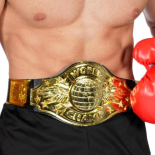 World Champion Bokser Belte