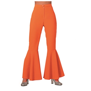 Hippie Bukser Dame Oransje