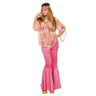 Hippie Girl Kostyme
