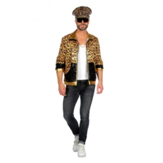 Leopard Treningsjakke