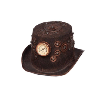 Steampunk Sylinderhatt Bronse