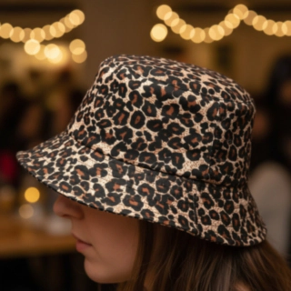 Leopard Bøttehatt