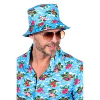 Hawaii Bøttehatt Blå