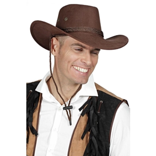 Cowboyhatt Brun