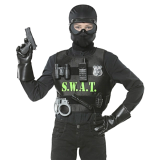 SWAT Barnekostyme