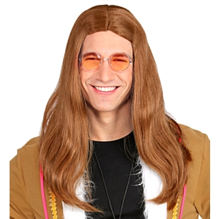 Hippieparykk Lysebrun