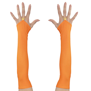 Fingerløse Hansker Oransje