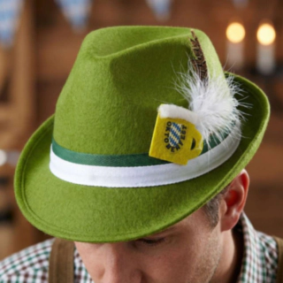 Oktoberfest Fedora Grønn