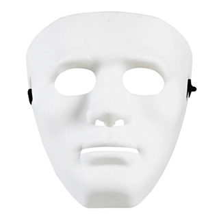 Anonym Maske Hvit
