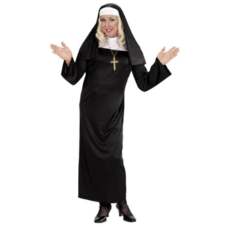 Klassisk Nonne Kostyme