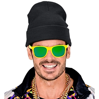 Hip Hop Beanie Lue Svart
