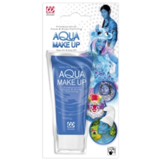 Aqua Ansiktsmaling Tube Blå