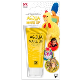 Aqua Ansiktsmaling Tube Gul