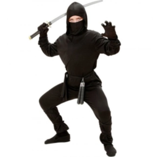 Ninjakriger Barnekostyme
