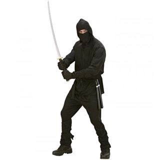 Ninja Kostyme Svart
