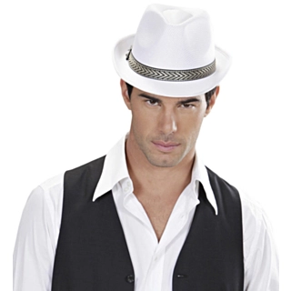Panama Fedora Hvit