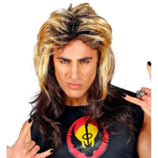 80-talls Rocker Parykk Blond