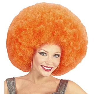 Stor Afroparykk Oransje