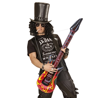 Oppblåsbar Rock Gitar Flammer