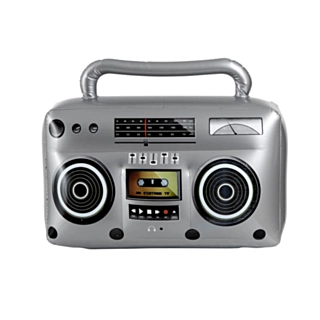 Oppblåsbar Ghettoblaster
