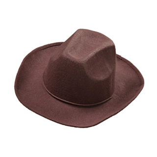 Realistisk Cowboy Hatt Brun